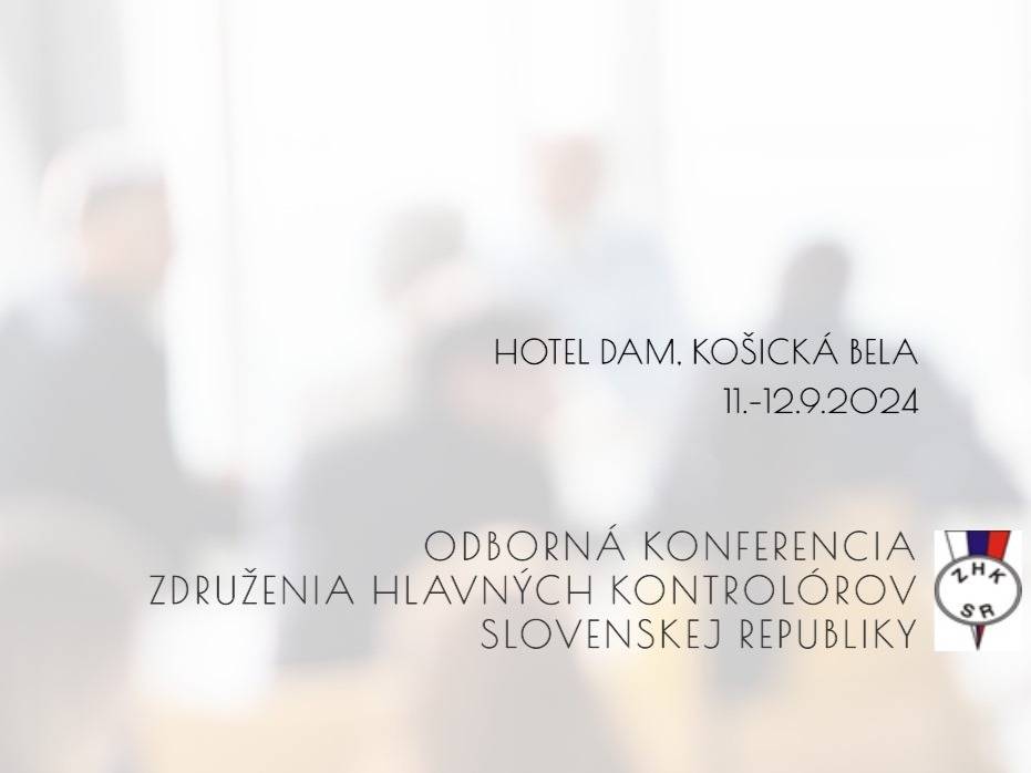 Odborná konferencia ZHK SR – Košická Belá 11.-12.9.2024